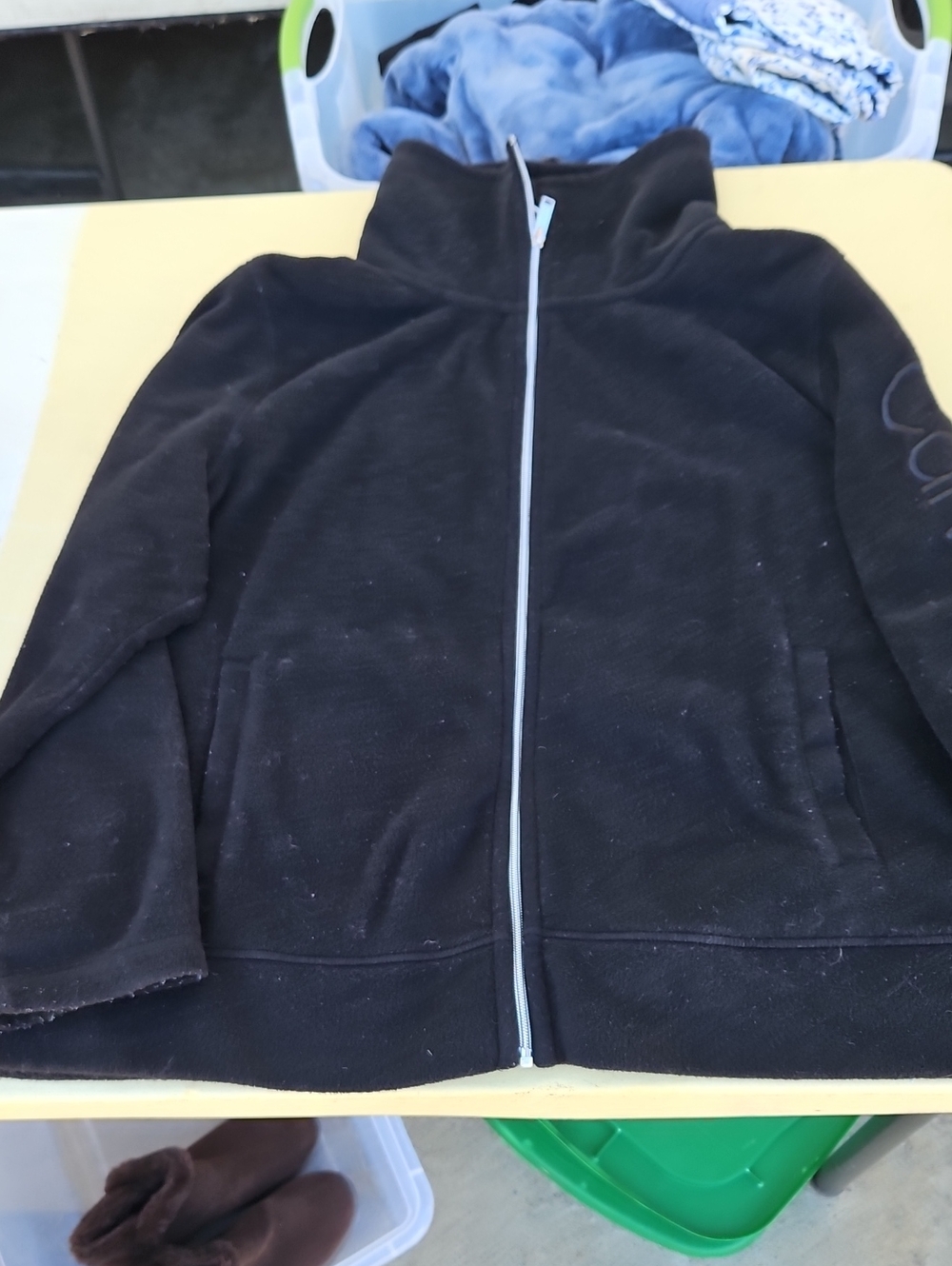 Calvin Klein Performance Black Full-Zip Jacket